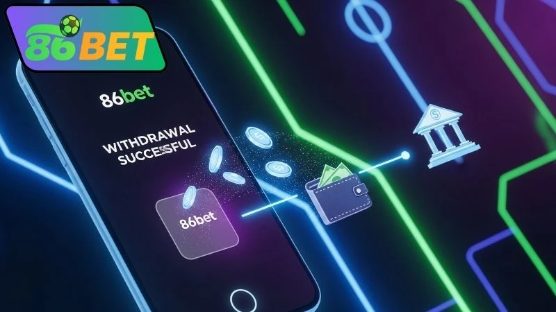 Ưu điểm khi rút tiền 86bet