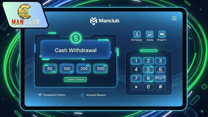 Điểm mạnh hệ thống rút tiền của Manclub