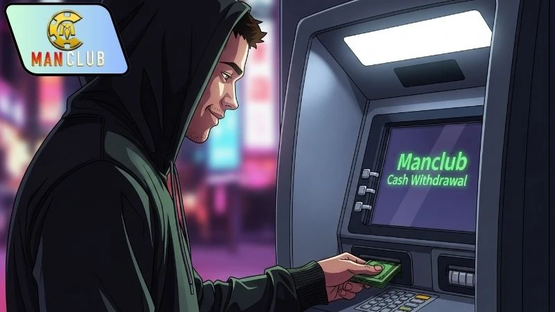 Quy trình rút tiền Manclub