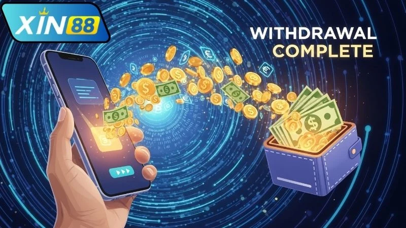 Ưu điểm nổi bật khi rút tiền Xin88